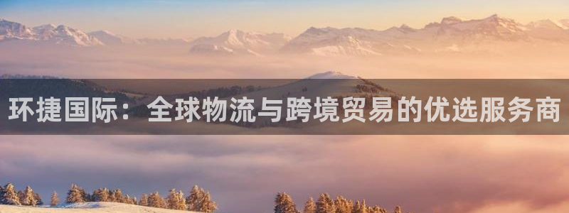 下载okpay钱包：环捷国际：全球物流与跨境贸易的优选服