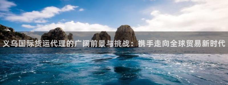 okpay钱包的方法：义乌国际货运代理的广阔前景与挑战：
